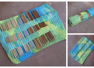 Knit Knitting Needle Cases Free Knitting Patterns