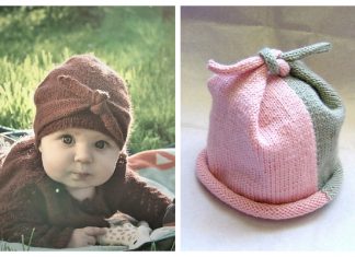 Baby Knot Hat Free Knitting Patterns