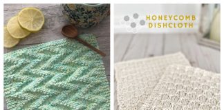 Simple Textured Dishcloth Free Knitting Patterns