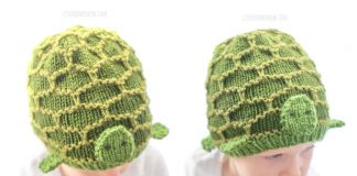 Baby Turtle Hat Free Knitting Pattern