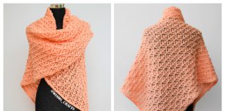 Cozy Blankety Shawl Free Knitting Pattern