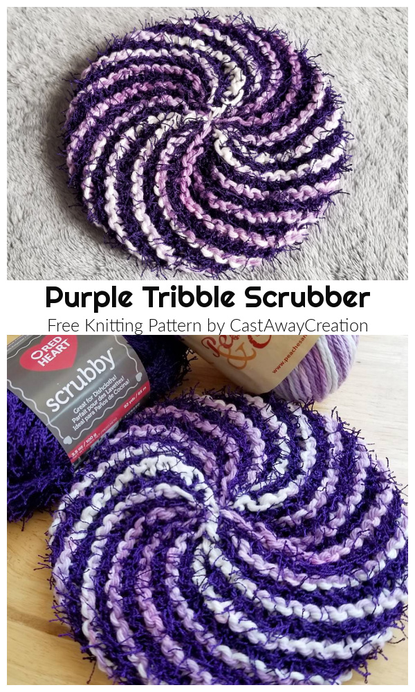Knit Tribble Scrubby Free Knitting Patterns