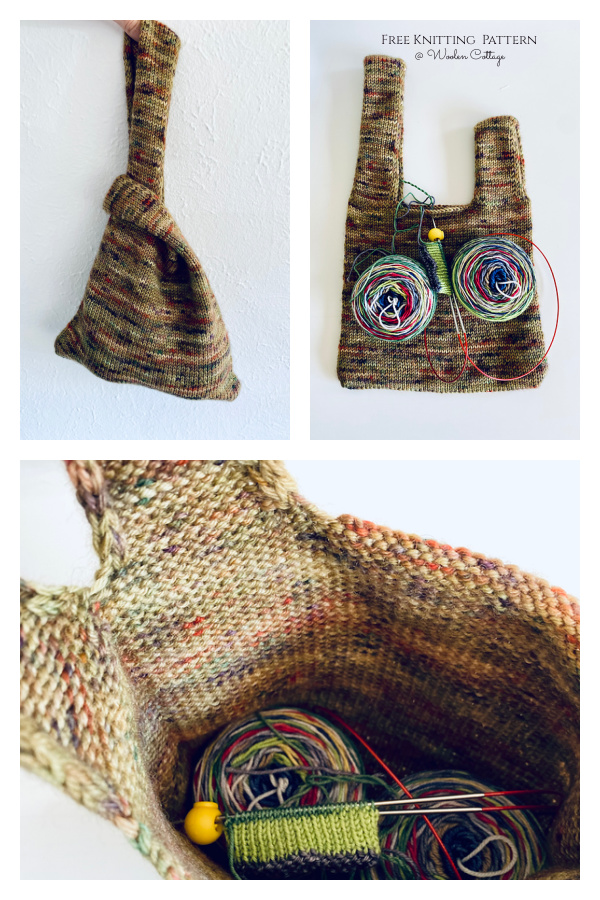 The 100 Knot Bag Free Knitting Pattern
