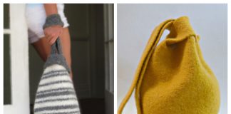 Japanese Knot Bag Free Knitting Patterns