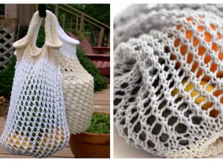 Eco String Market Bag Free Knitting Patterns