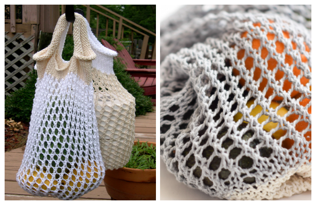 Eco String Market Bag Free Knitting Patterns
