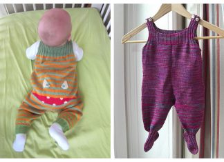 Pepita Baby Onesie Free Knitting Pattern