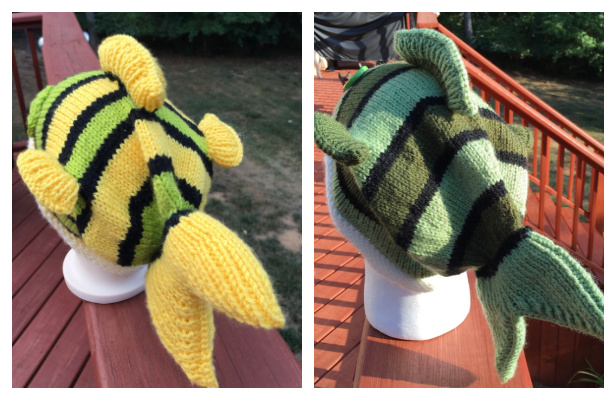 Knit Fish Hat Free Knitting Patterns