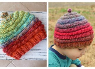 Ridges Hat Free Knitting Patterns