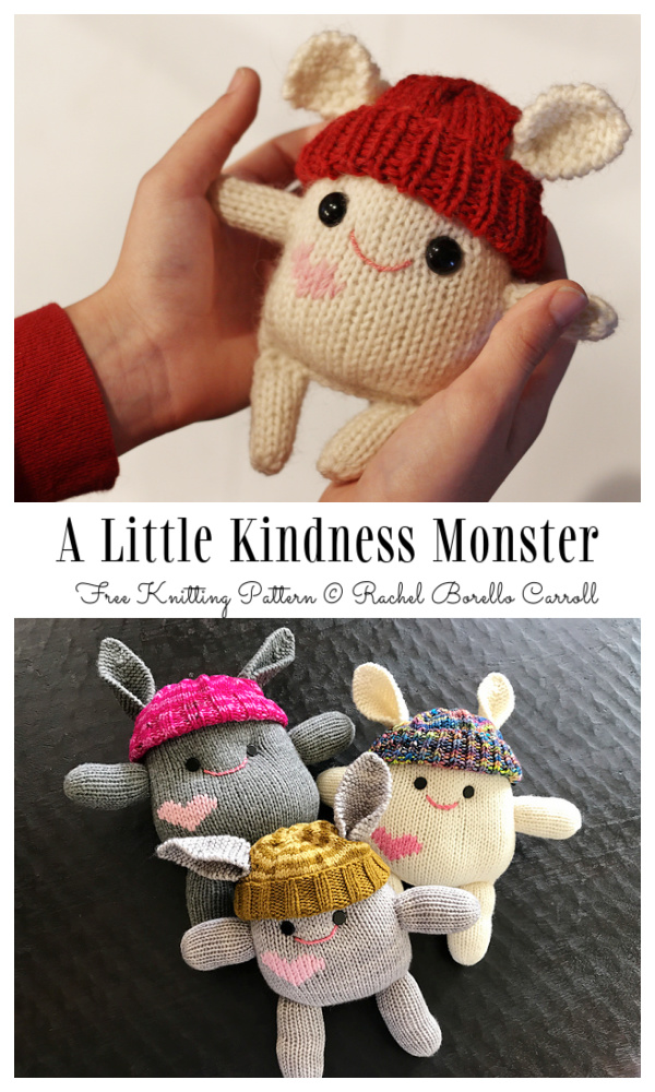 Amigurumi Little Monster Free Knitting Pattern