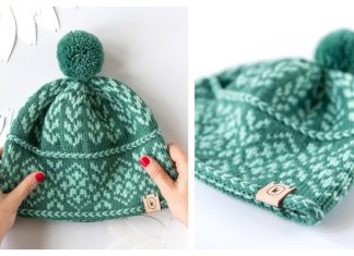 Knit August Hat Free Knitting Pattern