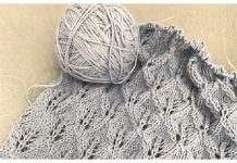Angelic Feathers Baby Blanket Free Knitting Pattern