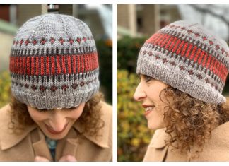 Knit Fair-isle Clayoquot Toque Hat Free Knitting Pattern