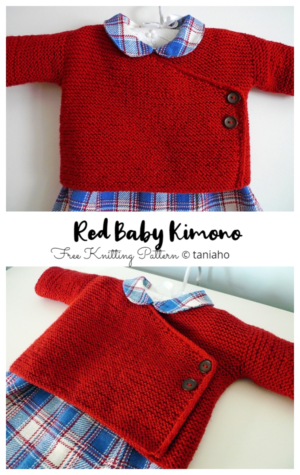 Garter Stitch Baby Cardigan Free Knitting Pattern