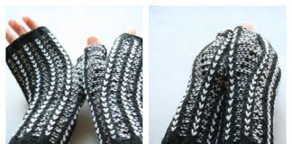 Rhia Mitts Free Knitting Pattern