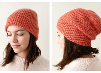 Classic Ribbed Hat Free Knitting Pattern