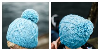 Knit Declan's Cable Hat Free Knitting Pattern