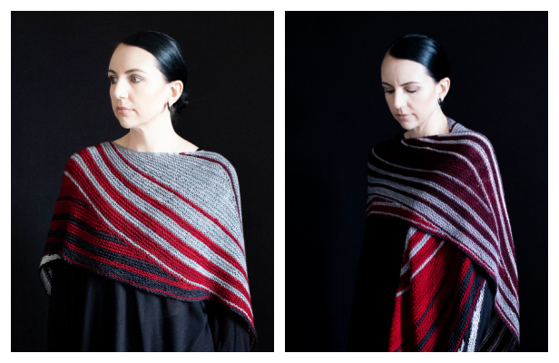 Bloodmoon Shawl Free Knitting Pattern
