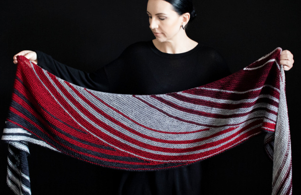 Bloodmoon Shawl Free Knitting Pattern - Knitting Pattern