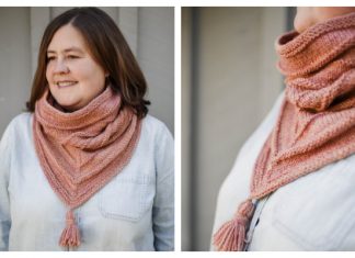 Frost at Dawn Cowl Free Knitting Pattern