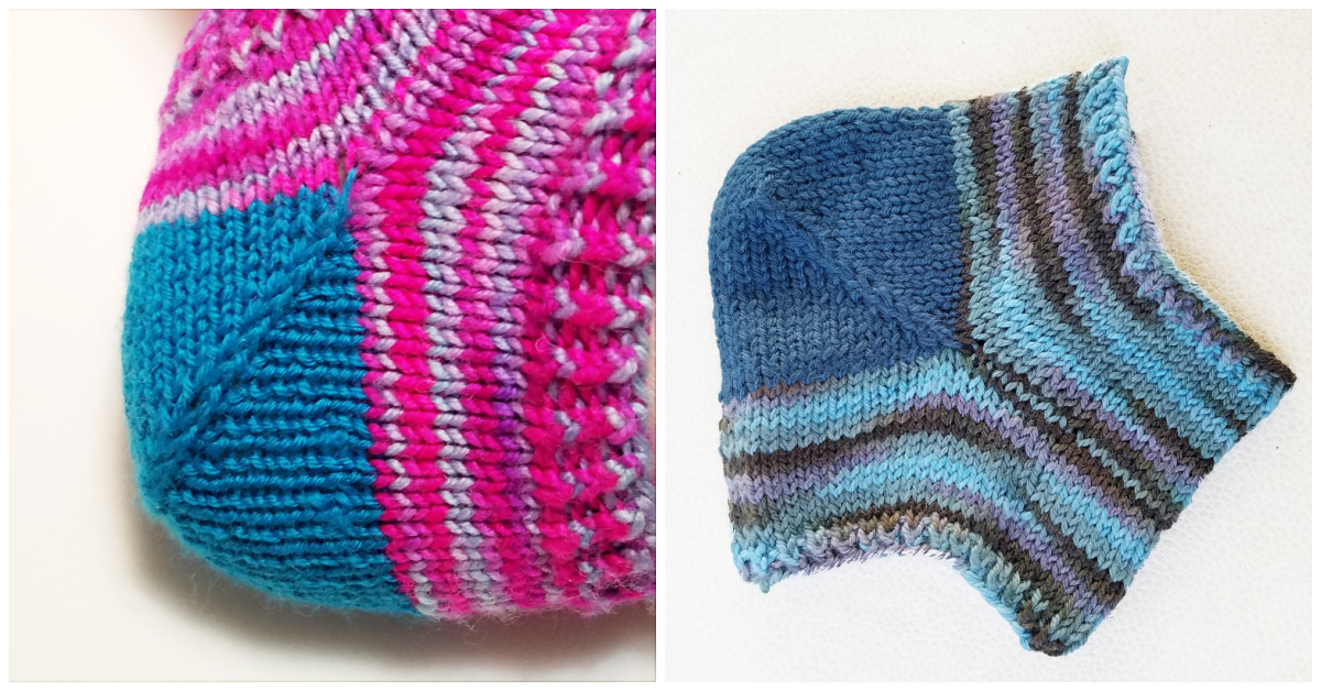 Happy Heel Free Knitting Pattern Knitting Pattern