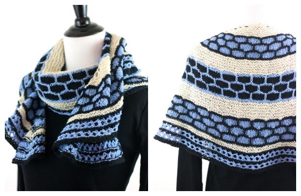Salt Pond Shawl Free Knitting Pattern