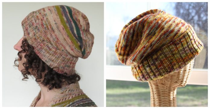 Knit Sockhead Slouch Hat Free Knitting Pattern
