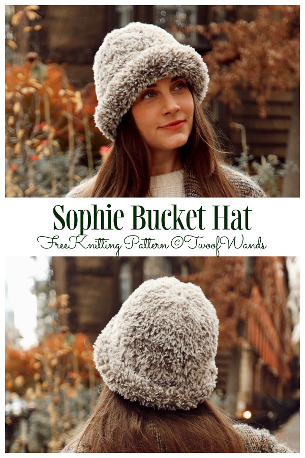 Knit Sophie Bucket Hat Free Knitting Pattern