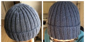 Two by Two Beanie Hat Free Knitting Pattern