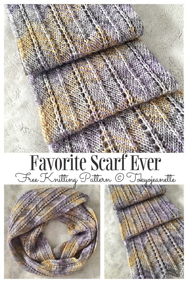 Favorite Scarf Ever Free Knitting Pattern