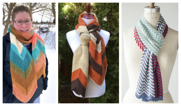 Chevron Scarf Free Knitting Patterns - Knitting Pattern