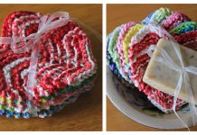 Heart Dishcloth Free Knitting Patterns