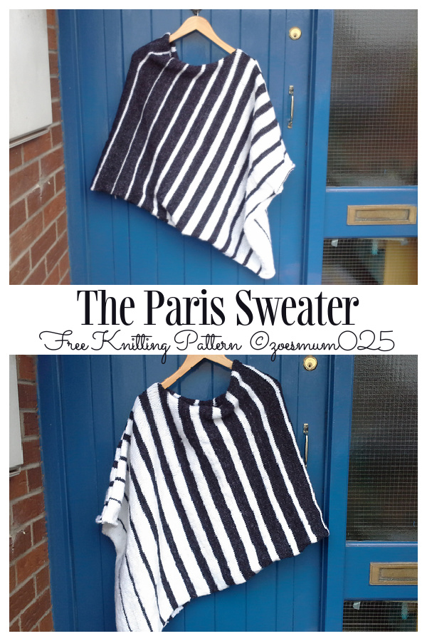 Knit The Paris Sweater Free Knitting Pattern