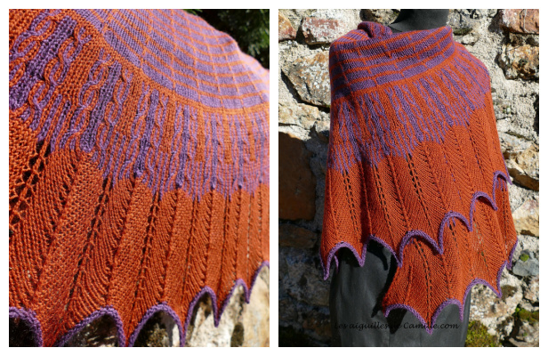 Fleur Shawl Free Knitting Pattern