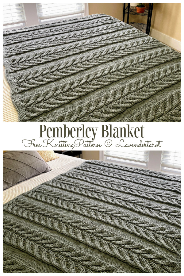Knit Pemberley Blanket Free Knitting Pattern