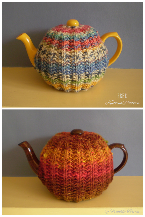 Mistake Rib Tea Cosy Free Knitting Patterns