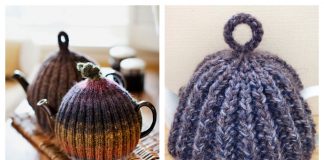 Rib Tea Cosy Free Knitting Patterns