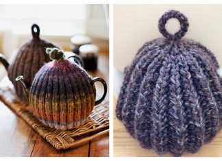 Rib Tea Cosy Free Knitting Patterns