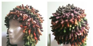 Knit Sea Anemone Ear Flap Hat Free Knitting Pattern