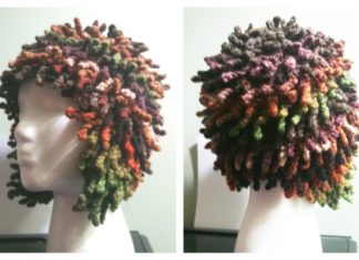 Knit Sea Anemone Ear Flap Hat Free Knitting Pattern