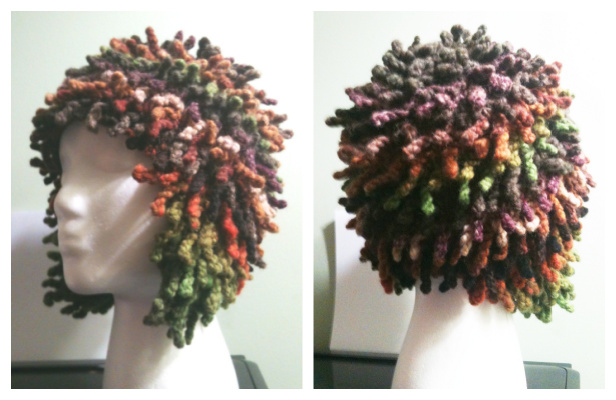 Knit Sea Anemone Ear Flap Hat Free Knitting Pattern