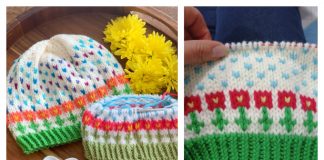 April Showers Beanie Knitting Pattern FREE by 3/31/2022