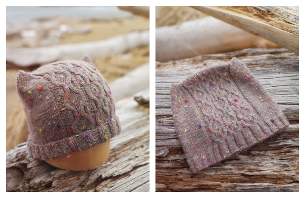 Decorum Cable Hat Knitting Pattern