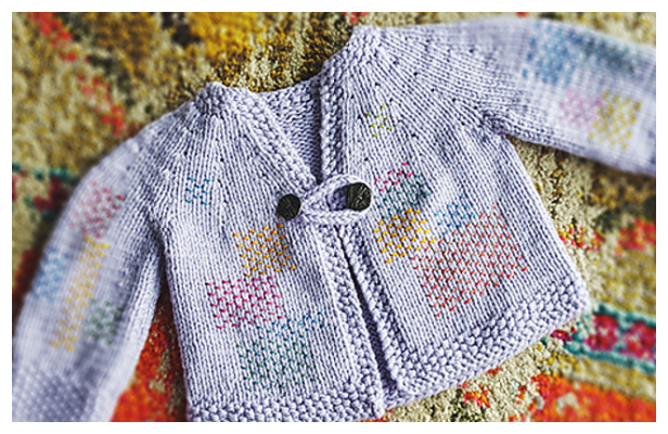 Five-Hour Baby Jacket Free Knitting Pattern