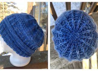 Ripples Make Wave Ribbed Hat Free Knitting Pattern