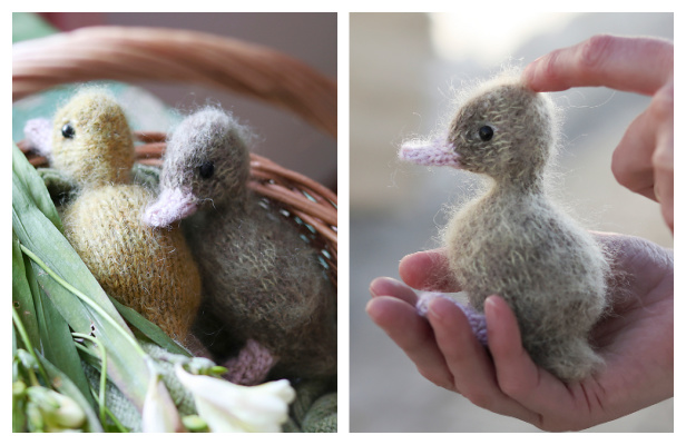 Amigurumi Lucky Duckling Free Knitting Pattern