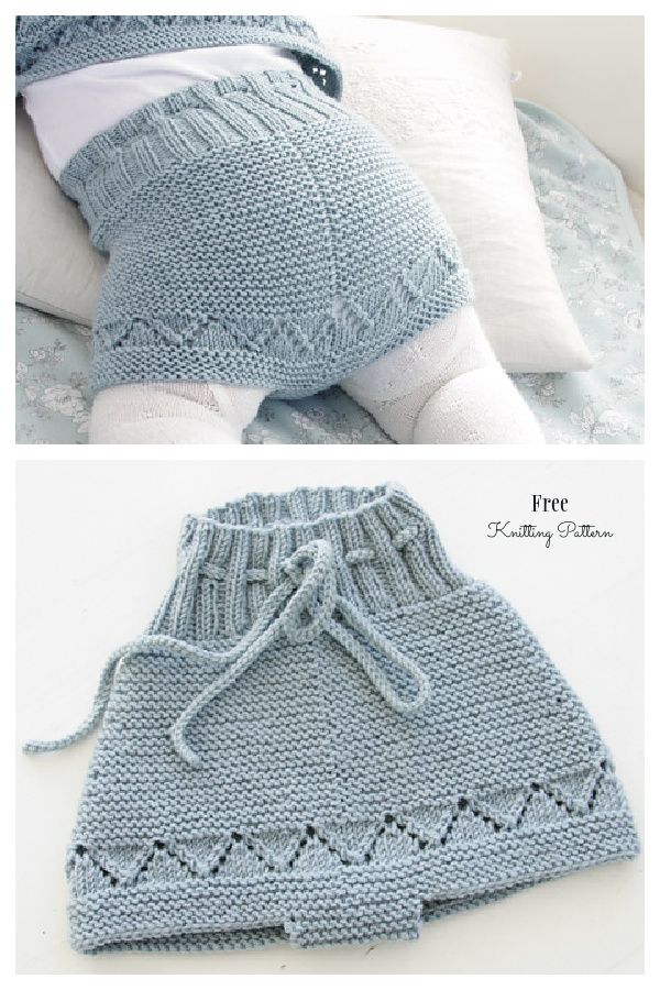Odeta Pants Baby Shorts Free Knitting Patterns