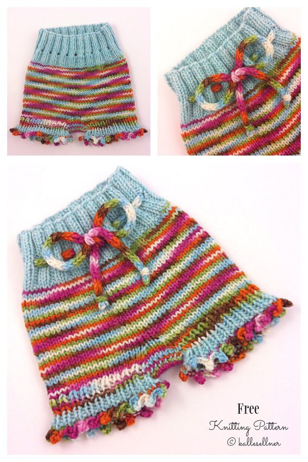 Bubble Bum Baby Bloomers Free Knitting Patterns
