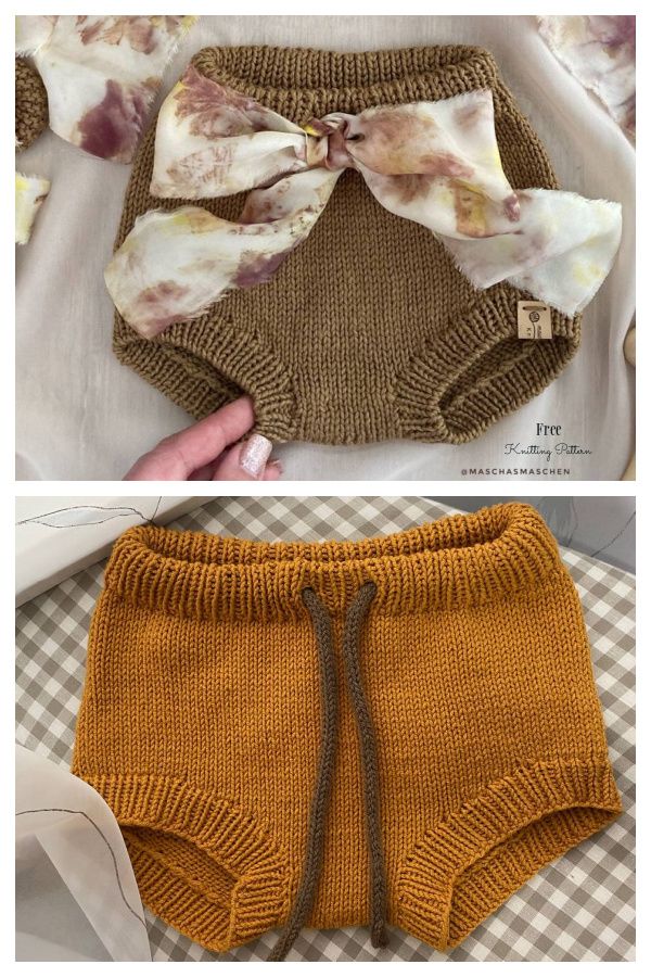 Petite Baby Shorts Free Knitting Patterns