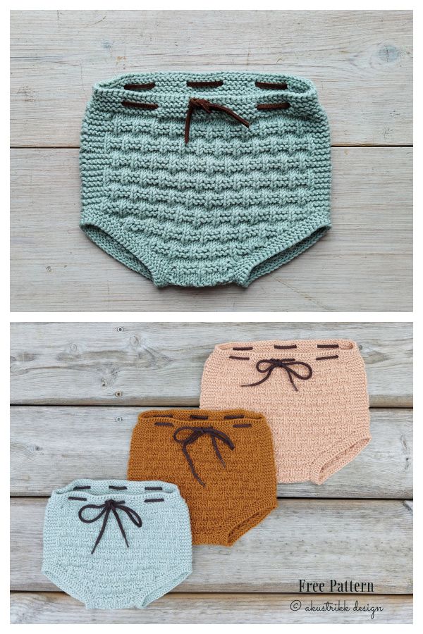 Fictilis Bloome Baby Shorts Free Knitting Patterns